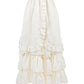 Agam Ivory Long Victorian Inspired Skirt