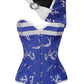 Florent Sailor Brocade Corset with Bolero