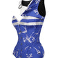 Florent Sailor Brocade Corset with Bolero