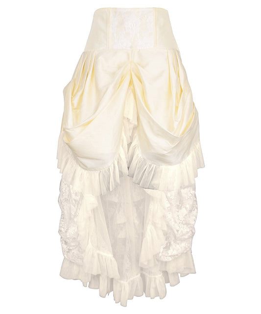 Briallan Ivory Victorian Skirt