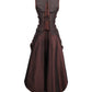 Carley Steampunk Corset Dress with Shrug