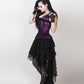 Feofil Burlesque Skirt in Black Lace
