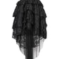 Feofil Burlesque Skirt in Black Lace