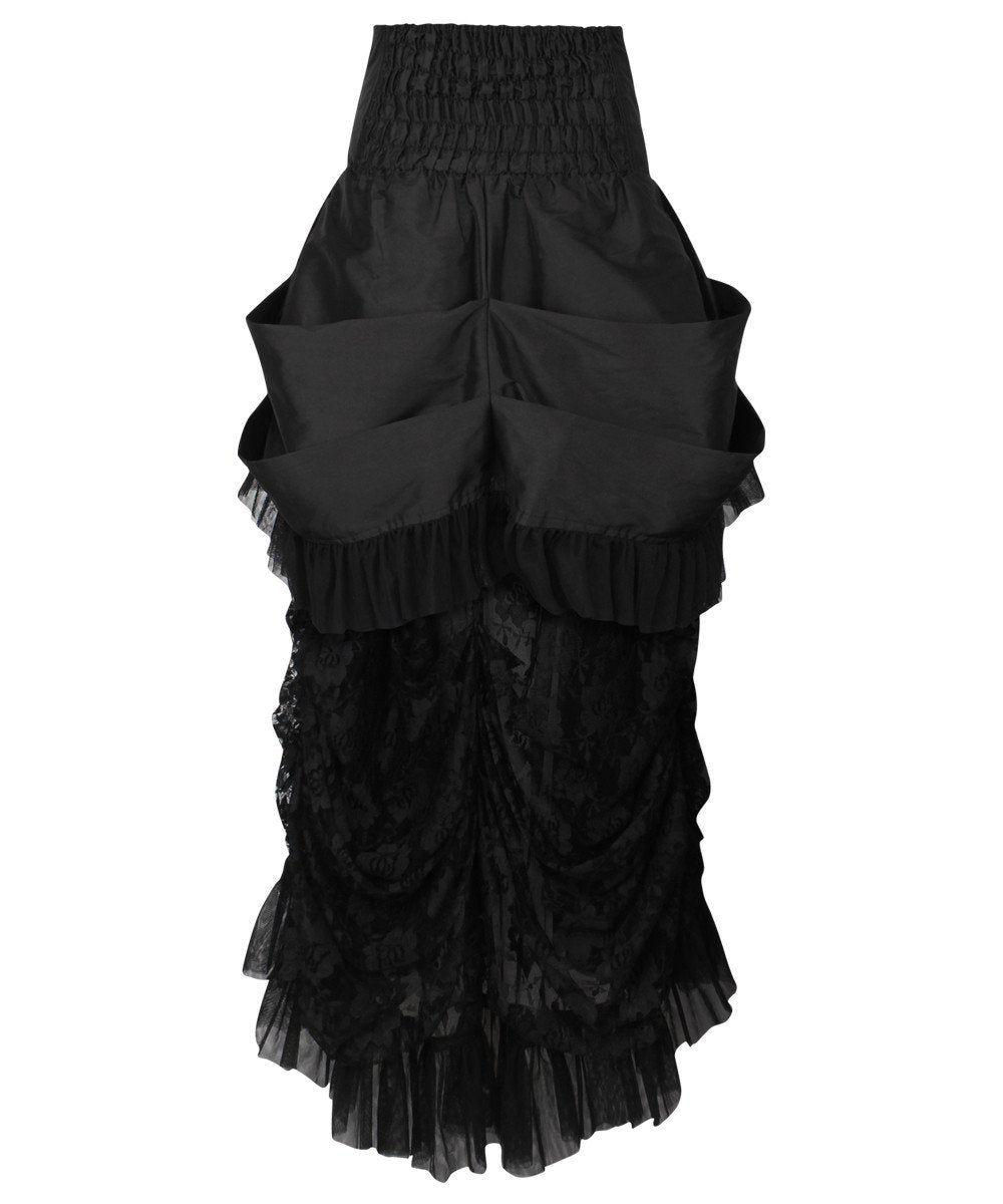 Elleen Black Victorian Skirt