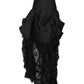 Elleen Black Victorian Skirt