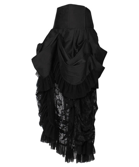 Elleen Black Victorian Skirt