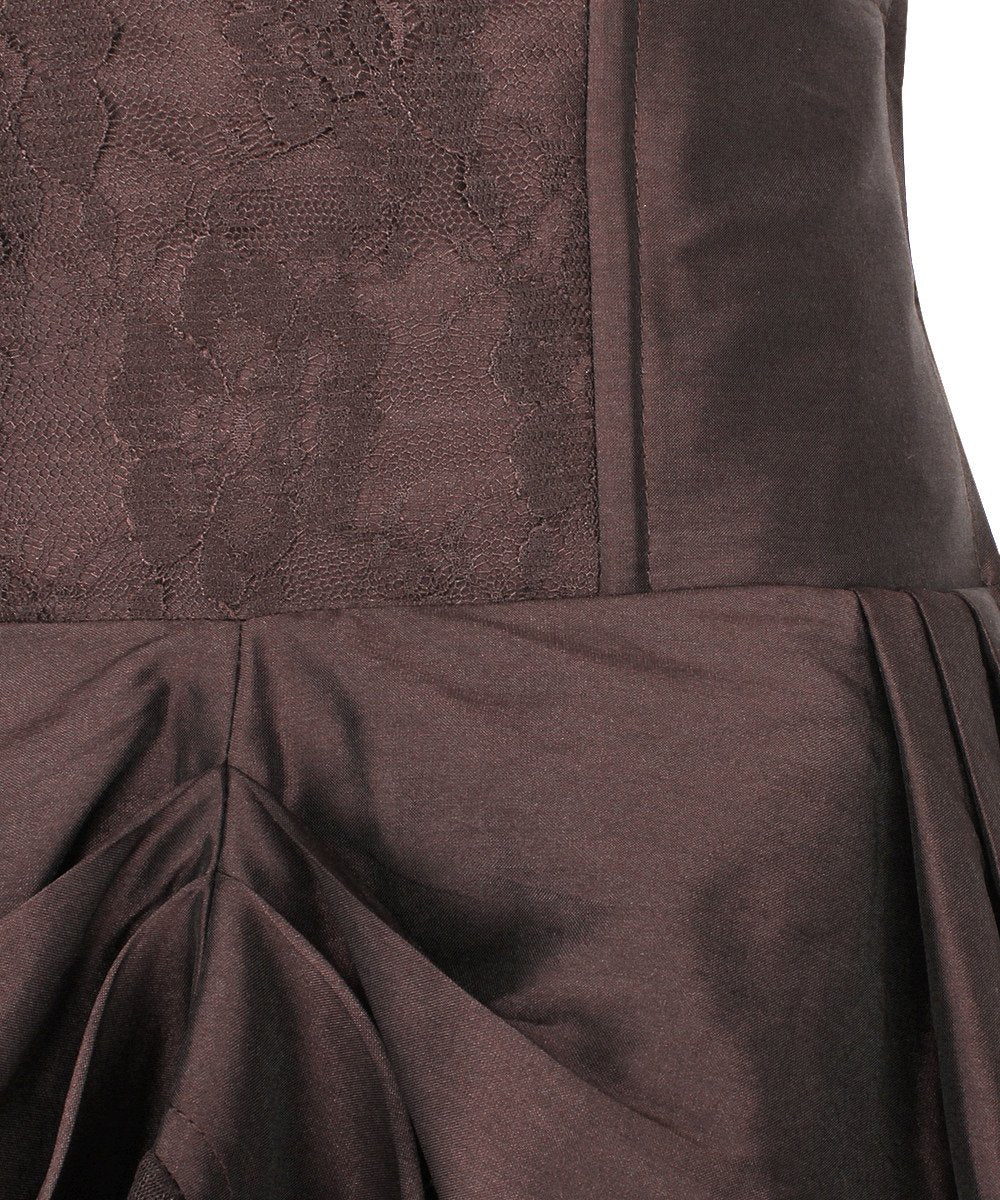 Filberta Brown Victorian Skirt