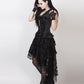 Leontiy Victorian Inspired Black Corset Dress