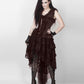 Ronnie Victorian Inspired Brown Corset Dress