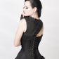 Roddy Gothic Black Brocade Corset with Bolero