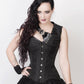 Roddy Gothic Black Brocade Corset with Bolero