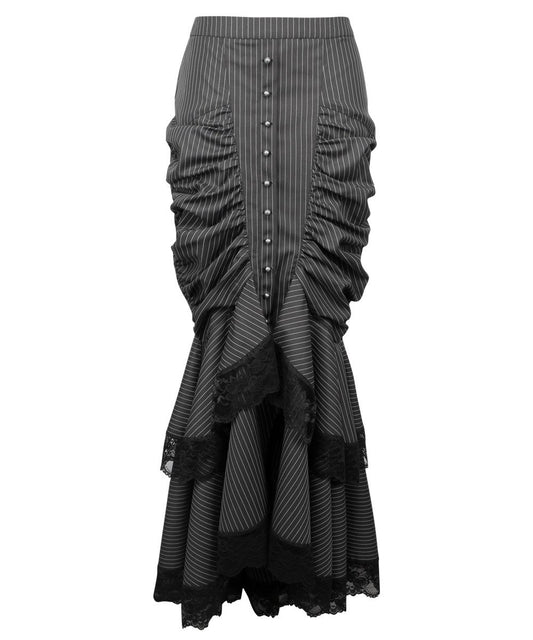 Romina Victorian Steampunk Skirt