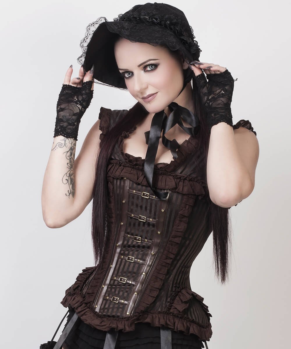 Romola Victorian Inspired Steampunk Custom Made Corset