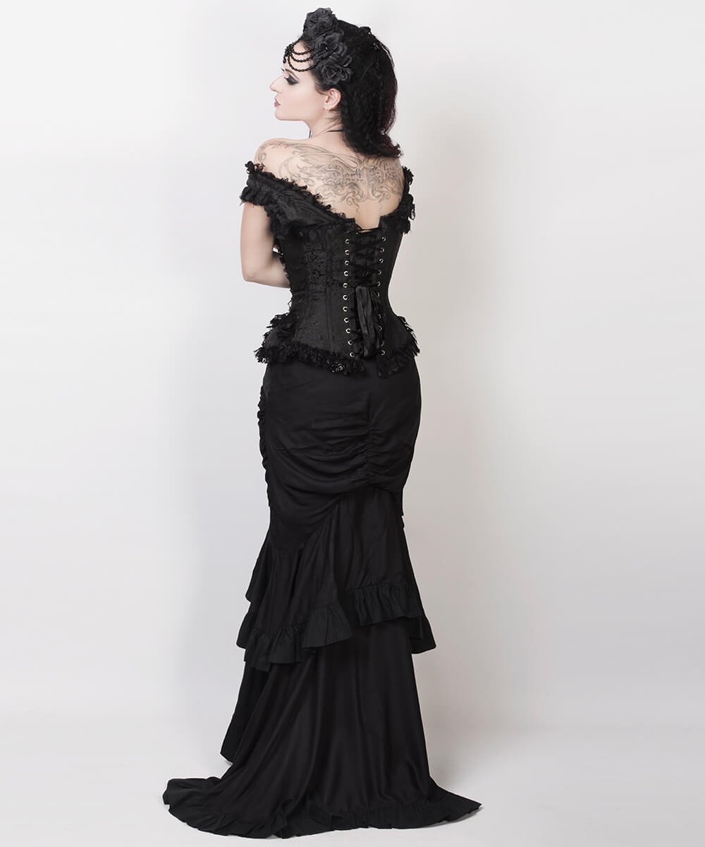 Laios Black Gothic Skirt