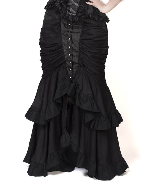 Laios Black Gothic Skirt
