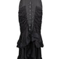 Laios Black Gothic Skirt