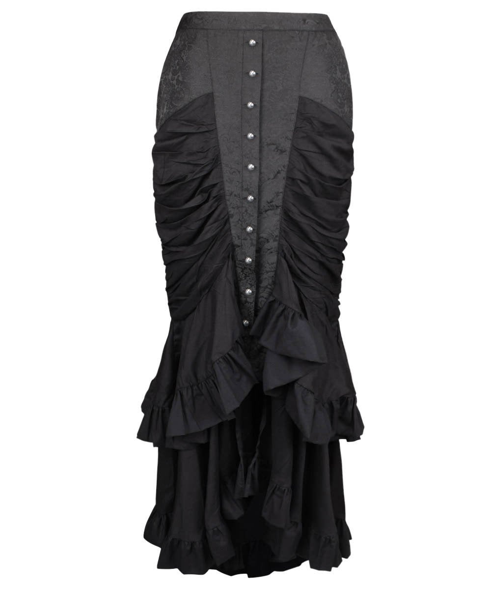 Laios Black Gothic Skirt