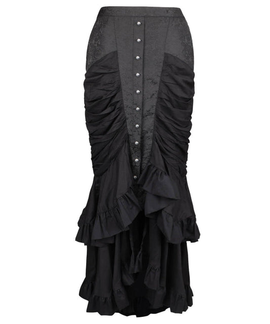 Laios Black Gothic Skirt