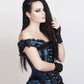 Fulton Turquoise Victorian Inspired Corset