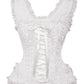 Aeson Victorian Inspired White Corset