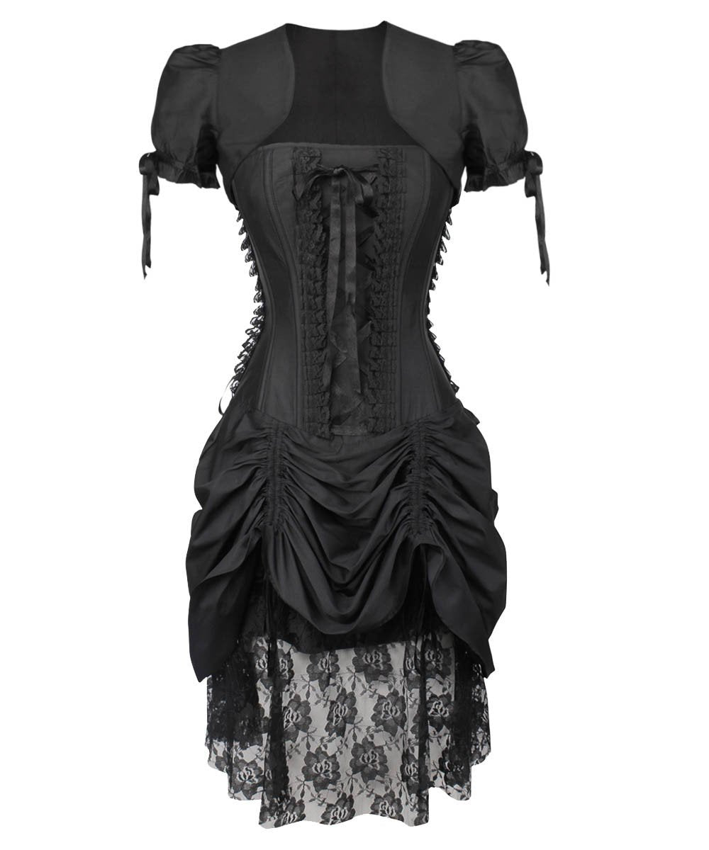 Franz Victorian Inspired Corset Dress with Bolero