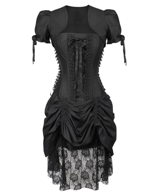 Franz Victorian Inspired Corset Dress with Bolero
