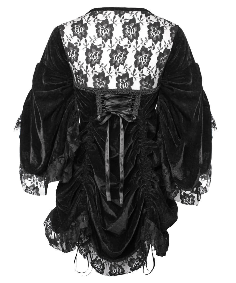 Roselle Black Gothic Dual Top & Dress