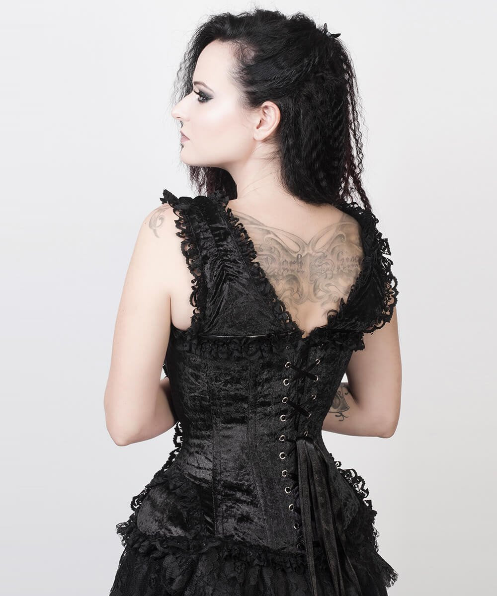 Rogier Black Victorian Inspired Corset