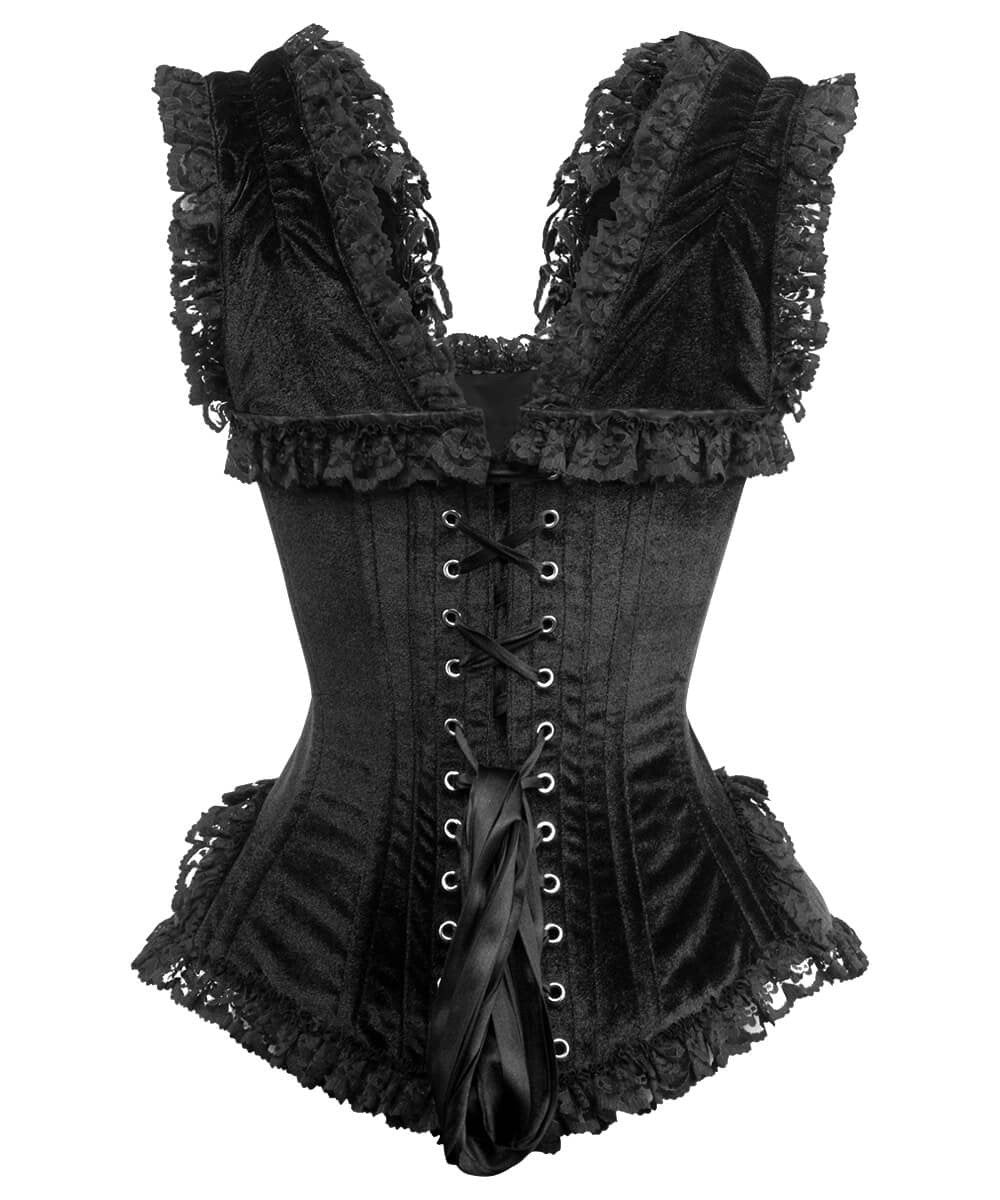 Rogier Black Victorian Inspired Corset
