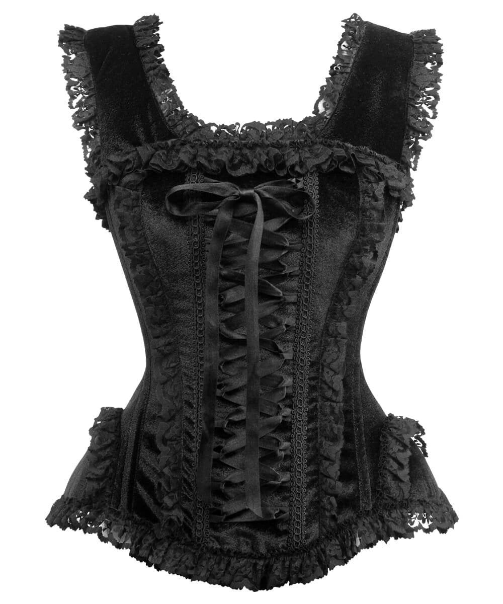 Rogier Black Victorian Inspired Corset