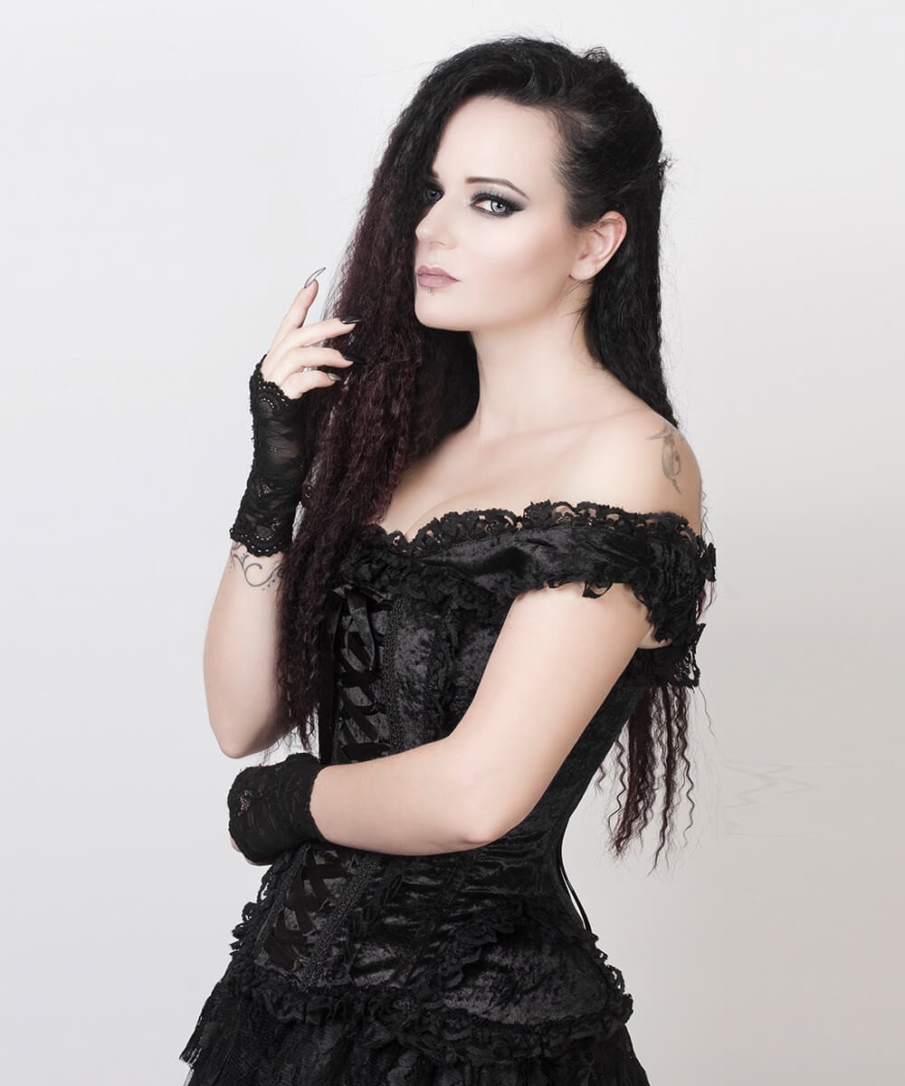 Rogier Black Victorian Inspired Corset