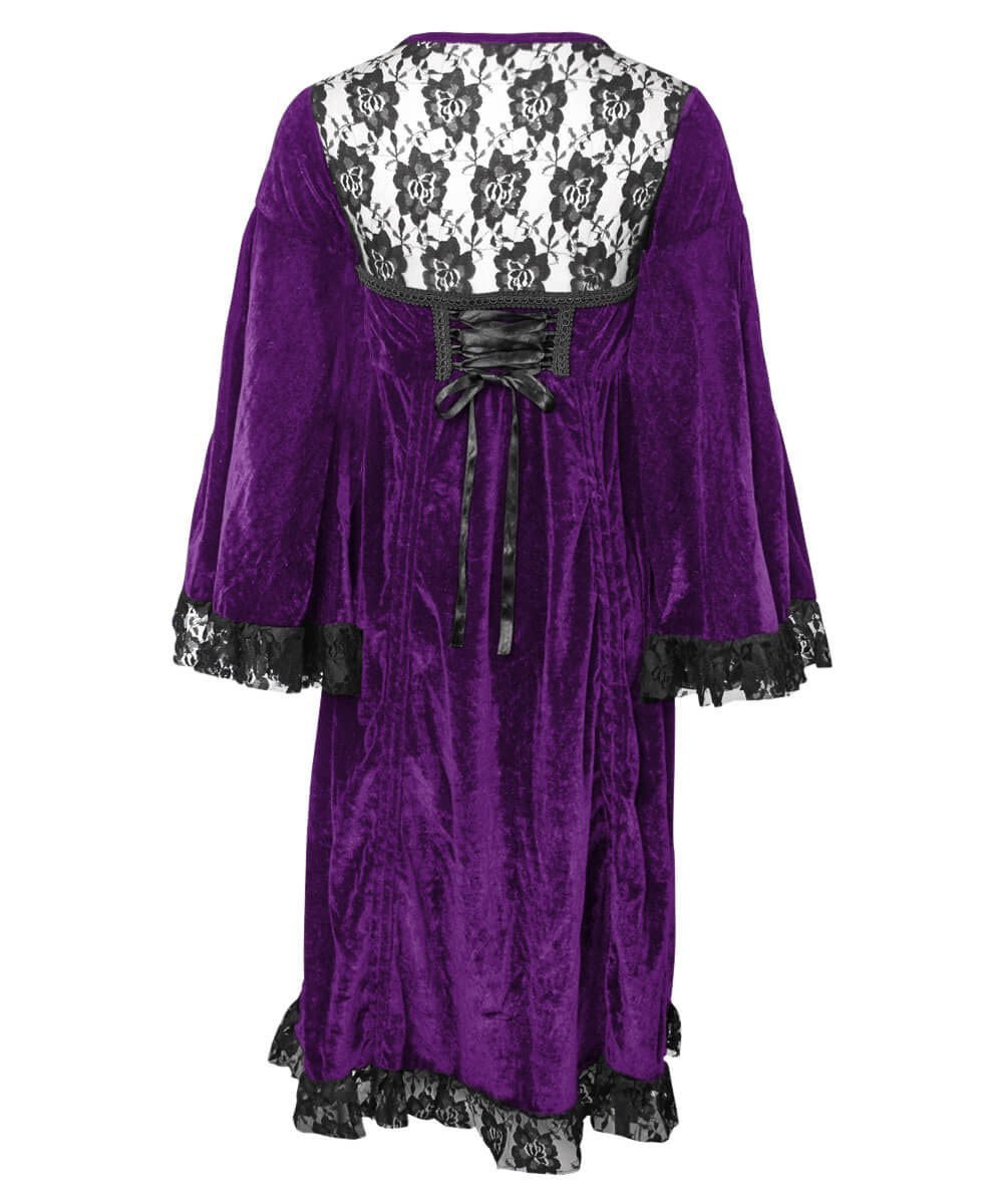 Afrim Purple Gothic Dual Top & Dress