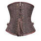 Femie Brocade Steampunk Underbust Corset
