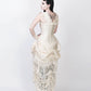 Aindrea Ivory Victorian Inspired Dress