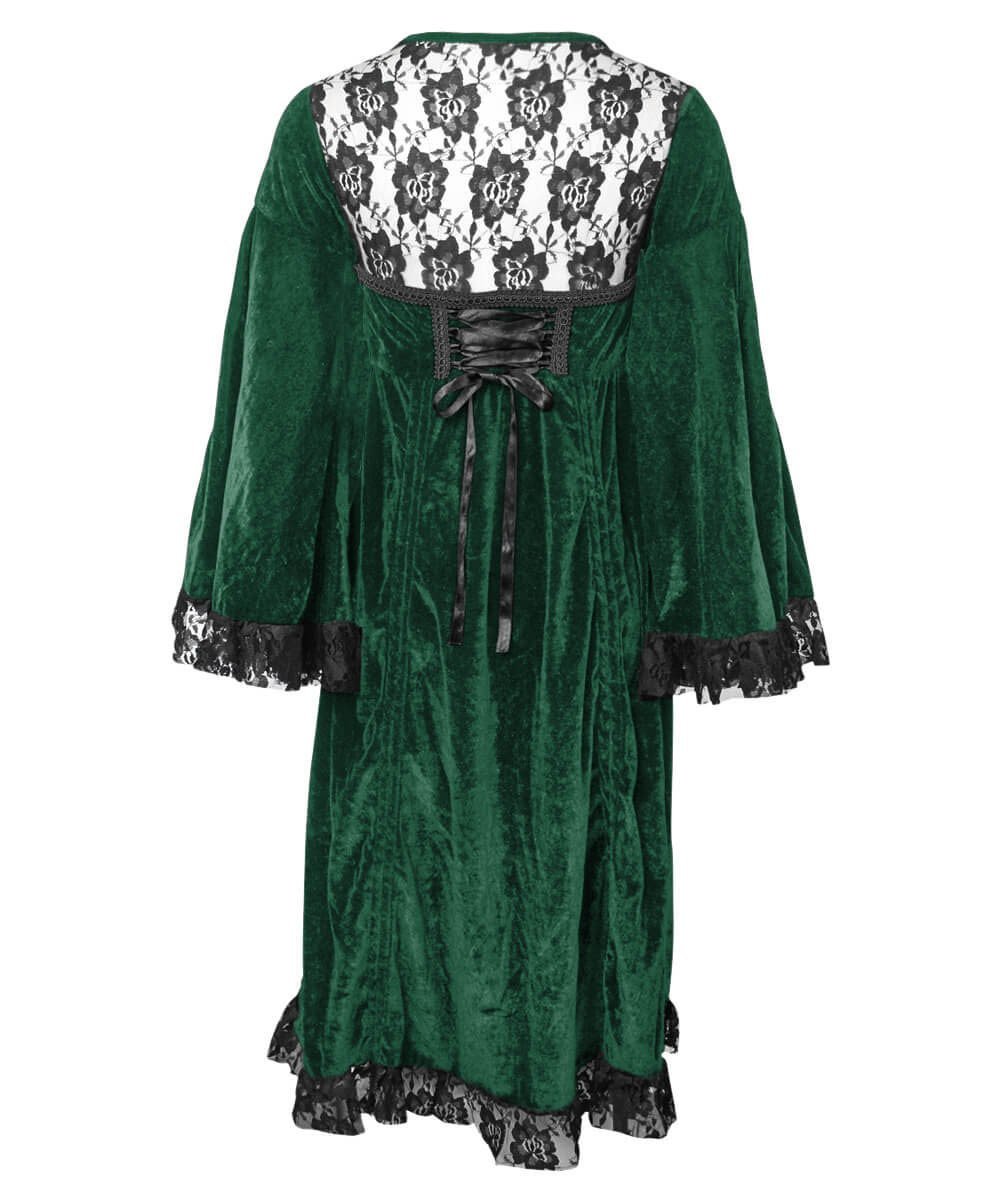 Ahoth Green Gothic Dual Top & Dress