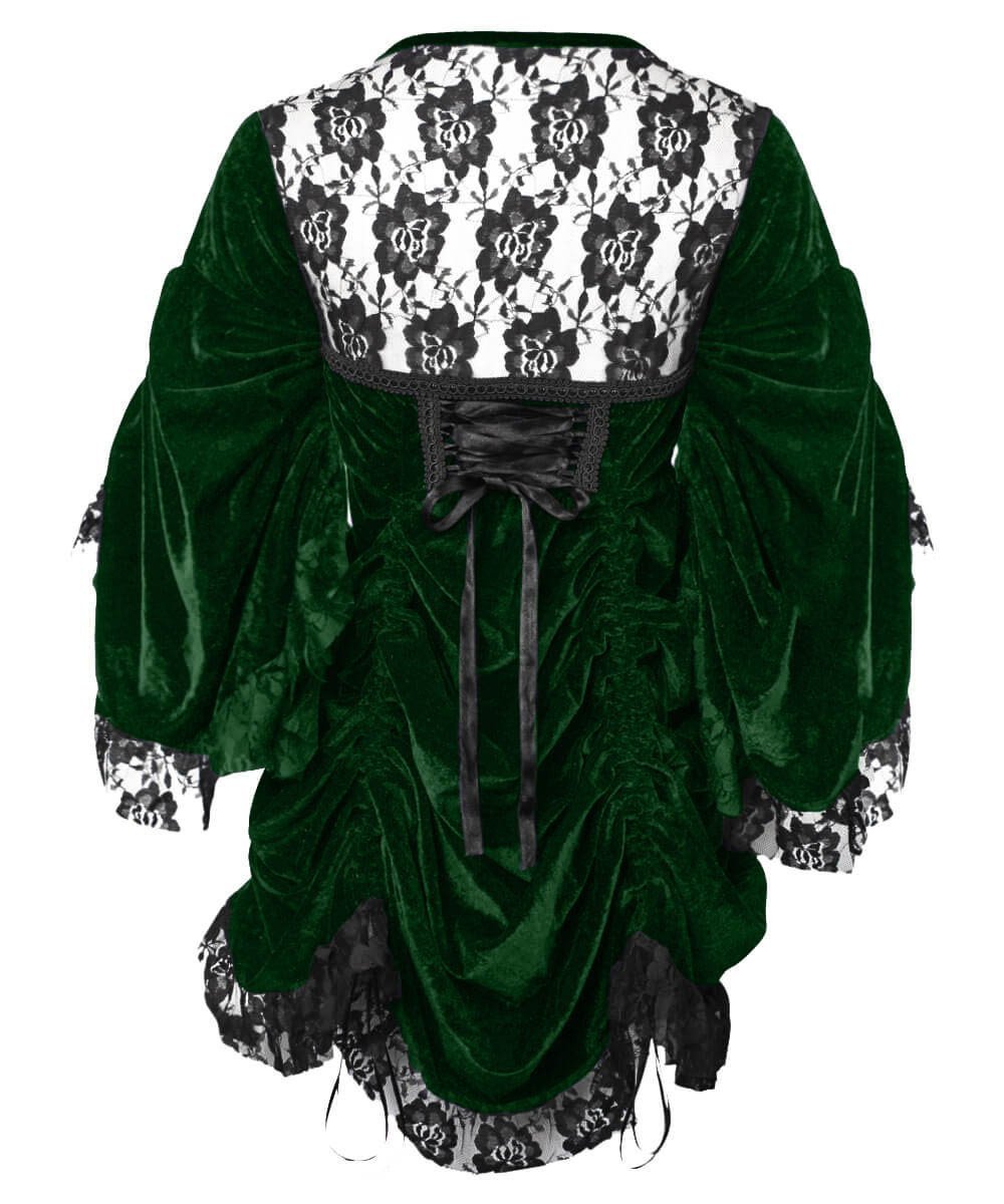 Ahoth Green Gothic Dual Top & Dress