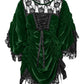Ahoth Green Gothic Dual Top & Dress