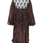 Cecilio Brown Steampunk Dual Top & Dress