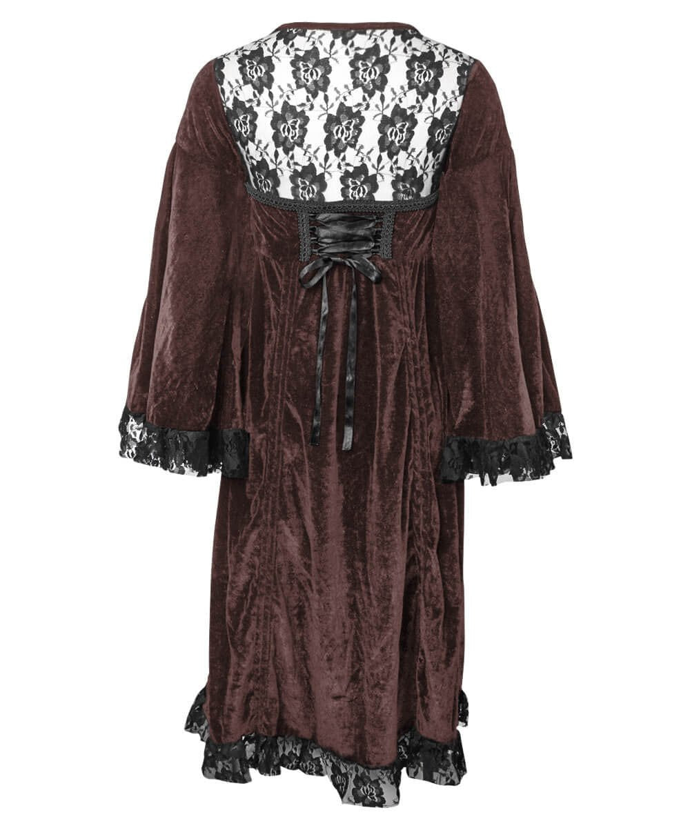 Cecilio Brown Steampunk Dual Top & Dress