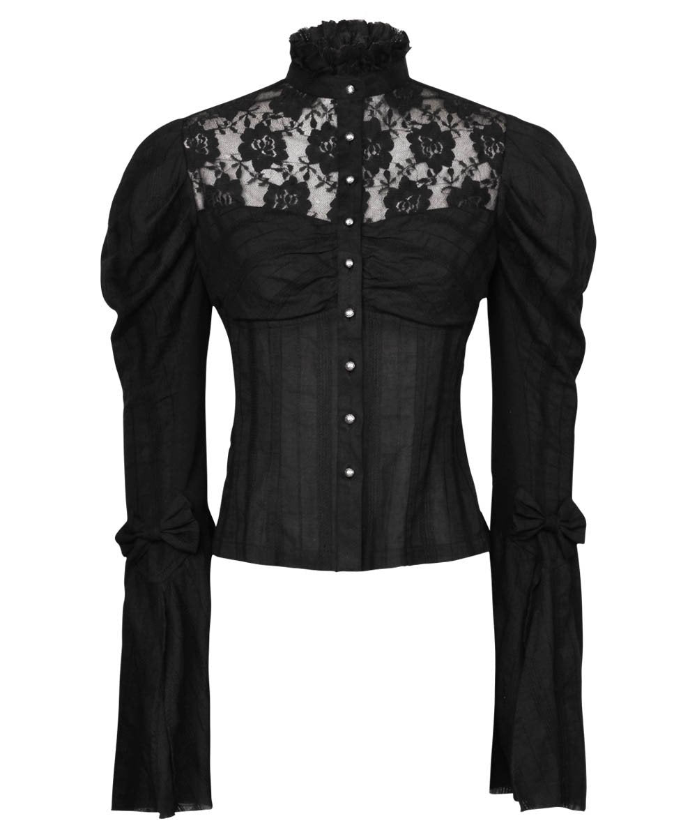 Rodney Gothic Top with Long Sleeve