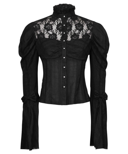 Rodney Gothic Top with Long Sleeve