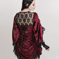 Florina Maroon Gothic Dual Top & Dress