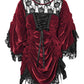 Florina Maroon Gothic Dual Top & Dress