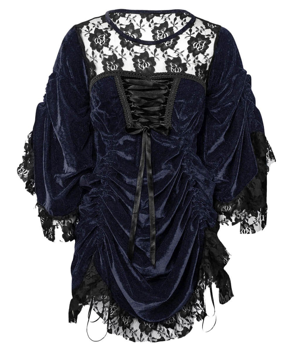 Lawrie Blue Gothic Dual Top & Dress