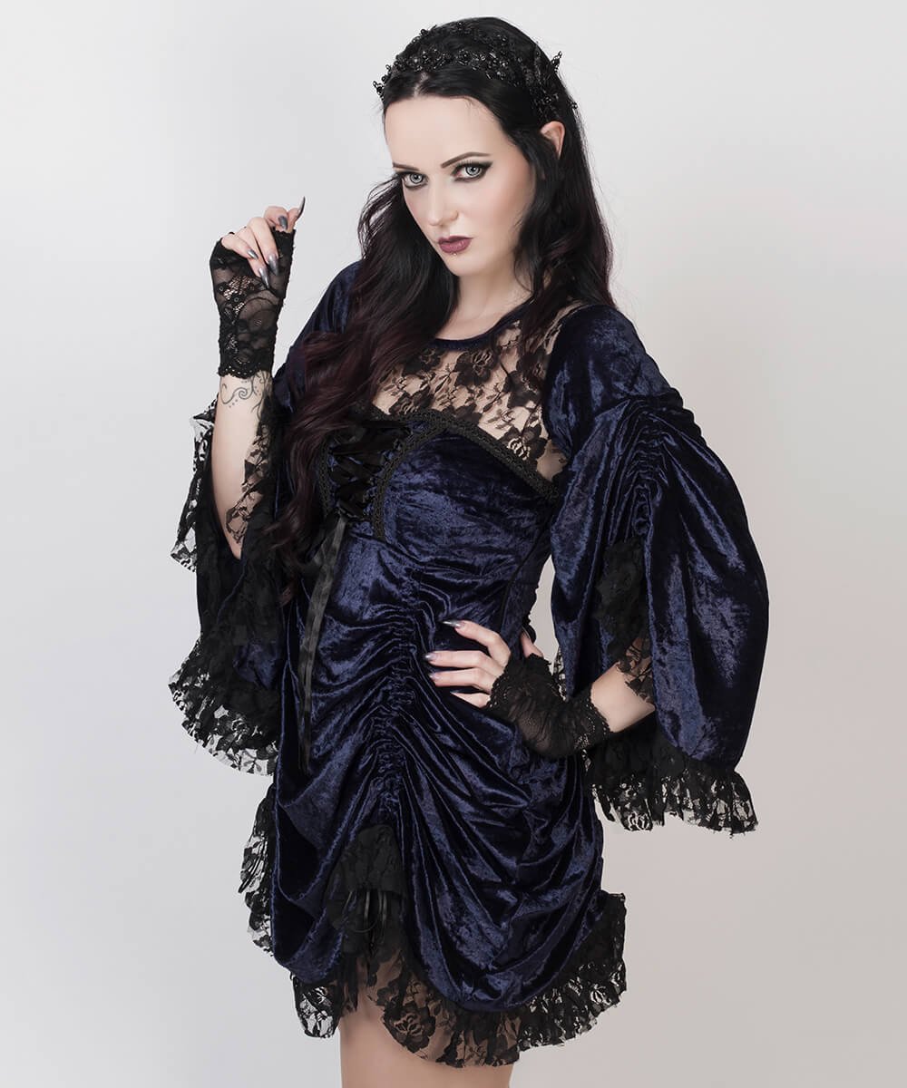 Lawrie Blue Gothic Dual Top & Dress
