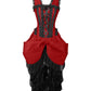 Rodge Red Victorian Inspired Dress