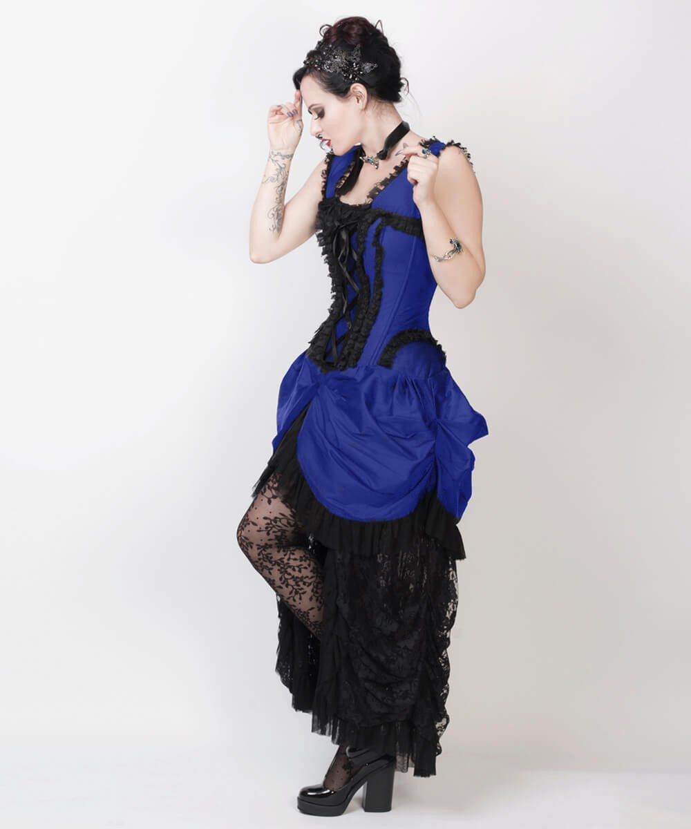Akane Blue Victorian Inspired Dress
