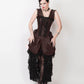 Farrell Brown Victorian Inspired Dress