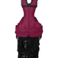 Leolin Magenta Victorian Inspired Dress