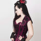 Rodica Magenta Overbust Corset with Bolero Jacket